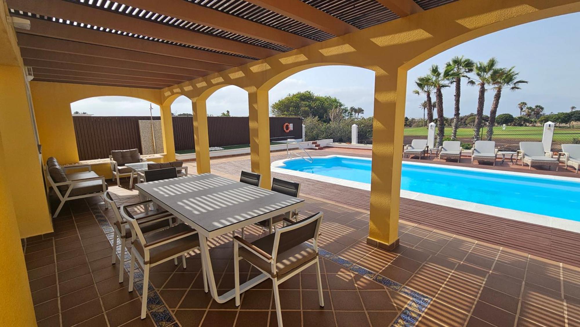 Villa Bonita On Golf In El Descanso ,Caleta Fuste-Fuerteventura Caleta De Fuste Dış mekan fotoğraf