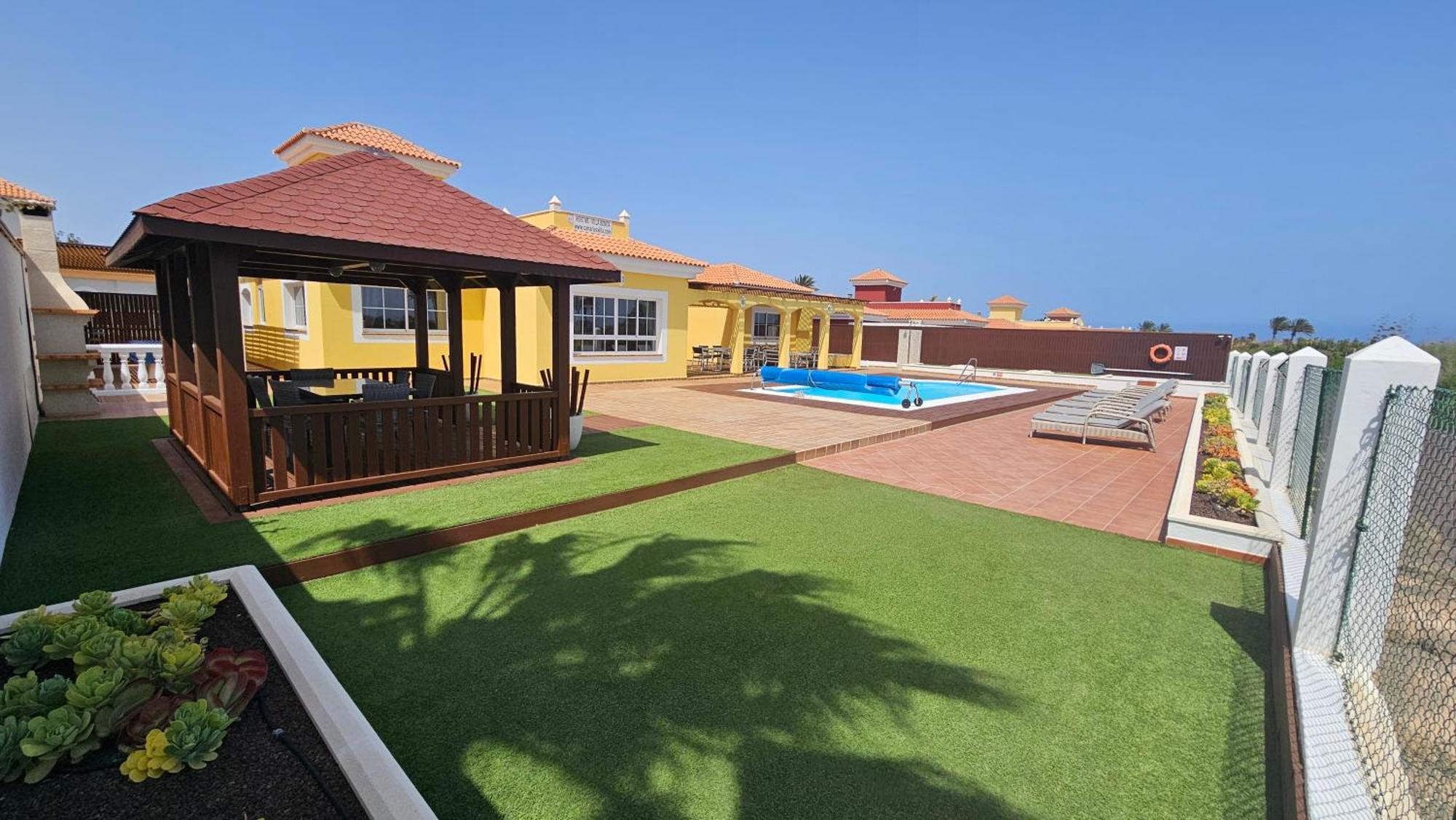 Villa Bonita On Golf In El Descanso ,Caleta Fuste-Fuerteventura Caleta De Fuste Dış mekan fotoğraf